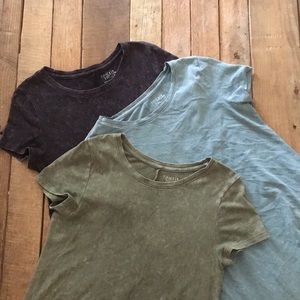 Bundle of 3 Time and Tru T-Shirt Dresses size S